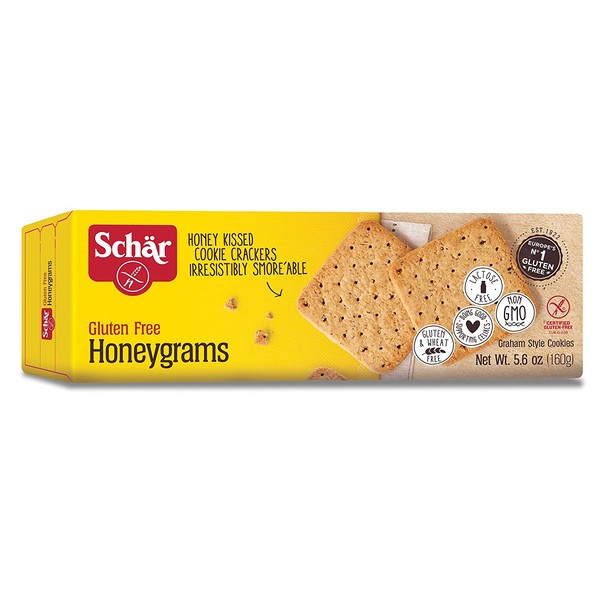 Schar Cookie Honeygrams, 5.6-Ounce (Pack of 2)