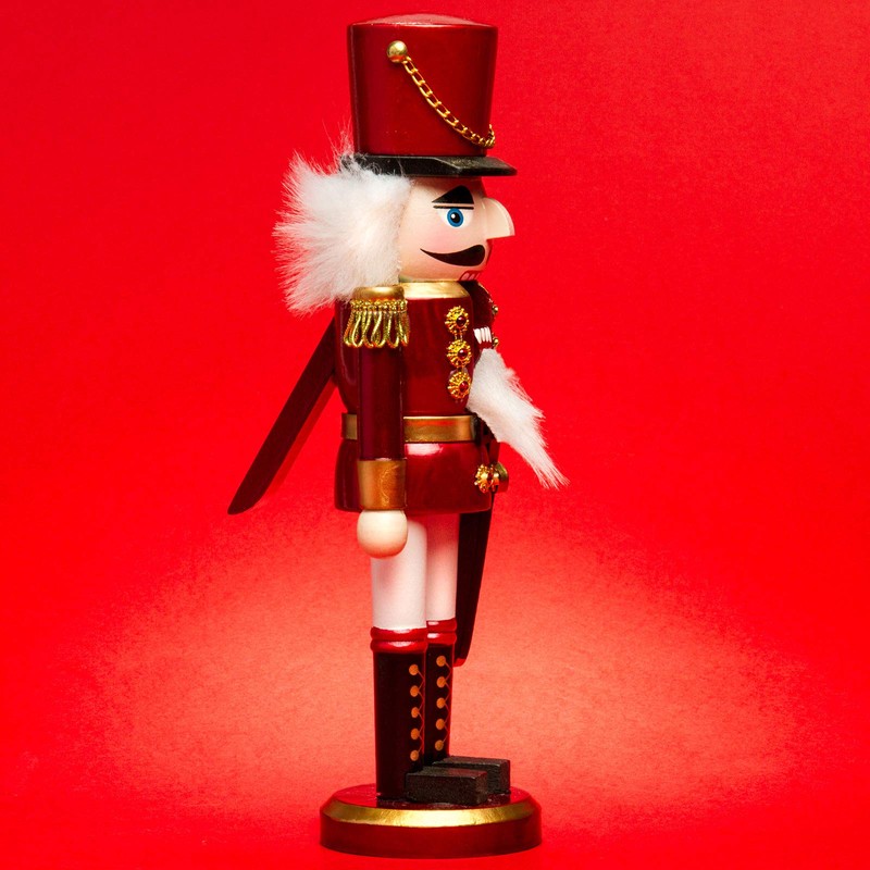 SIKORA NK-I Decorative Wooden Nutcracker Figurine, Various Designs, 3 Sizes,