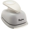 Rayher Paper Craft Punch, Scalloped Circle Lever Punch for Card