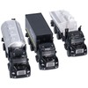 3pcs 1:50 Truck Model Toy Set Pull Back Recovery Tanker