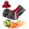 Westmark Vegetable Spiral Hand Slicer, with 3 Cutting Cones and