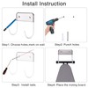 ZHMY Ironing Board Hanger Wall Mount, Ironing Board Holder for