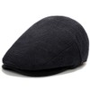 Gorra para hombre Newsboy con orejeras planas Ivy Gorras Gatsby