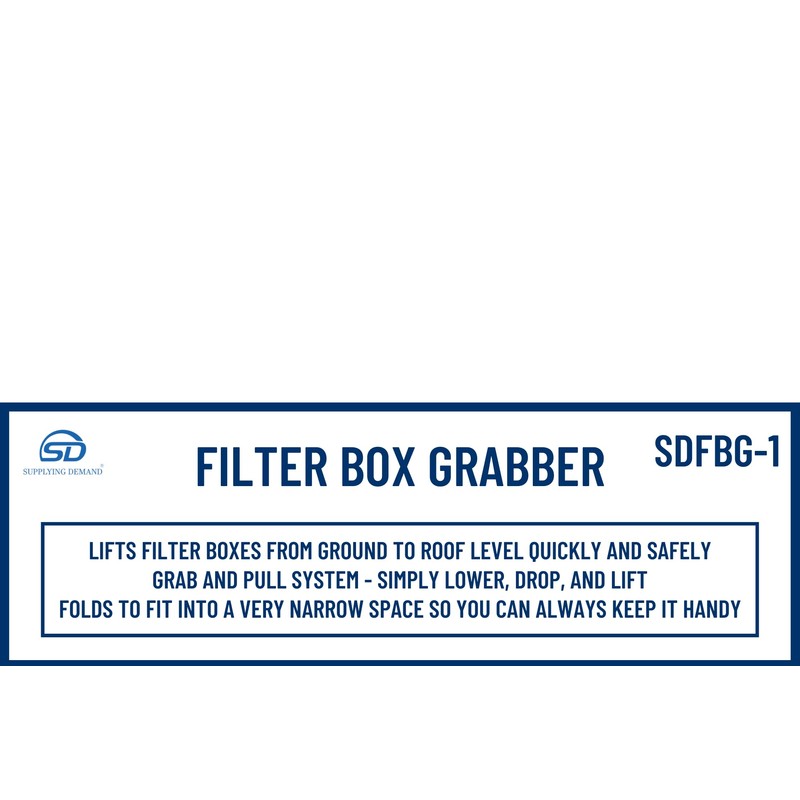 Supplying Demand FBG-1 Filter Box Grabber Lift Hoist
