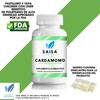Cardamomo 100% Puro 120 Cápsulas De 500 Mg Saisa Herbal
