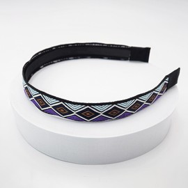 Burnaby Purple Sky Jacquard Hairband / 버나비 퍼플 하늘 자카드 헤어밴드