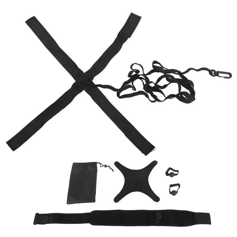 Football Kick Throw Trainer Belt Soccer Volleyball Training Aid Equipment