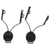 2PCS Headset Helmet Adapter Nylon Helmet Arc Rail Suspension Headset