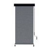 VICLLAX Premium Outdoor Roller Shade Solar Fabric Exterior Roller Shade