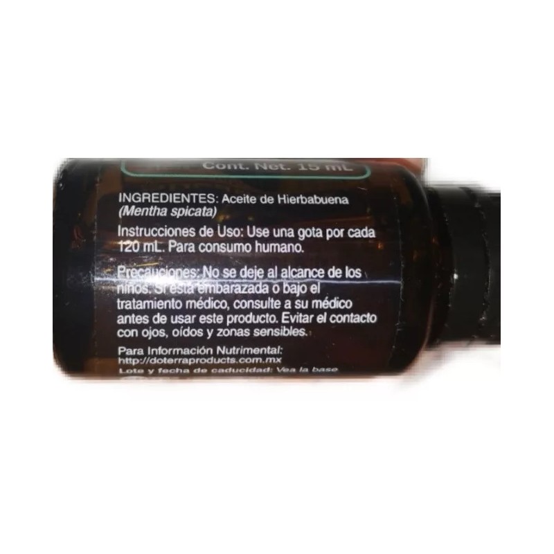 Doterra Aceite Esencial Para Difusor De Hierbabuena Doterra