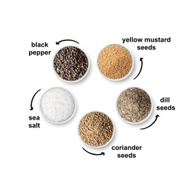 Food To Live Dill Pickle Seasoning Gift Set – Gourmet, All Natural, Kosher, Resealable Bags