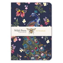 Museums & Galleries Wild Press Peacock A5 Notebook by Helen Ahpornsiri
