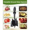 2Pack Meat Chopper, Heat Resistant Meat Masher for Hamburger Meat,