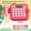 Cash Register Playset Stimulation Cosplay Learning Calculation Shopping Checkout Money