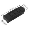 2pcs Motorcycle Front Footpeg Cover Enlarger Rubber Sleeve Fit for