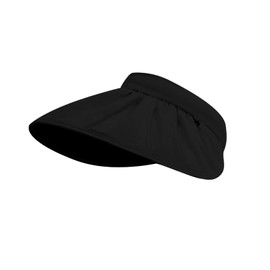 Eowppue Women's Hats & caps - Sun Visor Cap with Black Coating for Enhanced Sun Protection - Perfect Summer Women's Hat for Hiking, Beach, and Racewalking, Classic Black