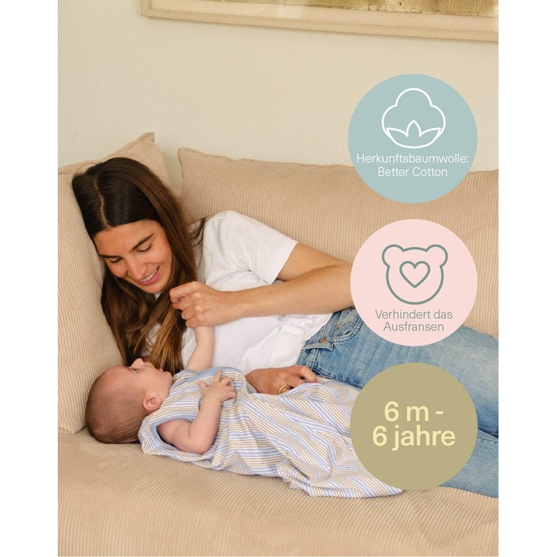 Molis&co. Baby Sleeping Bag 0.5 TOG. Size: 85 cm (6-18