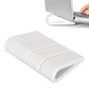 WOOXGEHM Laptop Stand, Pack of 4, Portable, Adjustable, Non-Slip, Rubber,