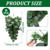 Zomiboo 8 Pcs Christmas Greenery Swag with Eucalyptus Mixed Pine