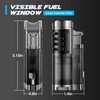 LcFun Butane Lighter 1 Pack Triple Jet Flame Torch Lighters