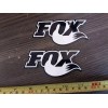 FOX Lot of 2 FOX Racing SHOCKS Decals Stickers Off
