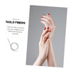 Healeved 1.5m Fiberglass Nail Extension for Manicure Art Natural Length