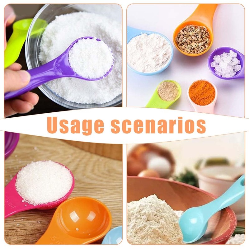 EIHI 5 Piece Measuring Spoons Set 5 Pieces in 5