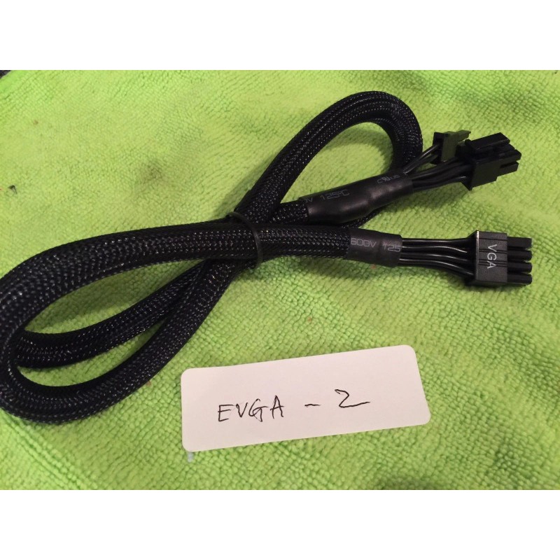 EVGA SUPERNOVA PCIE VGA Power Supply Cable ,ORIGINAL ( 29"