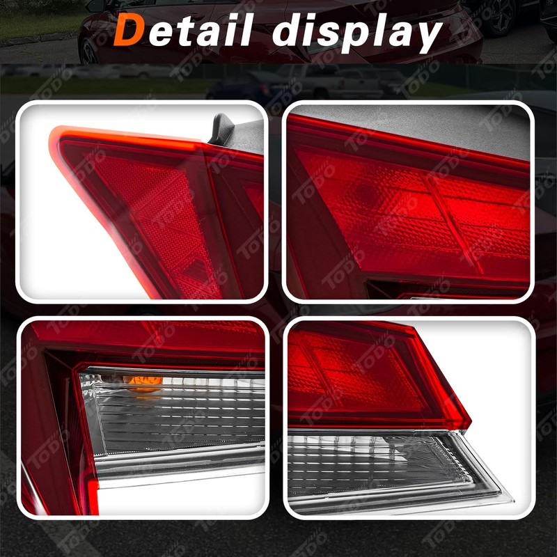 TODO 92402-AA020 Tail Light Assembly for 2021 2022 2023 2024