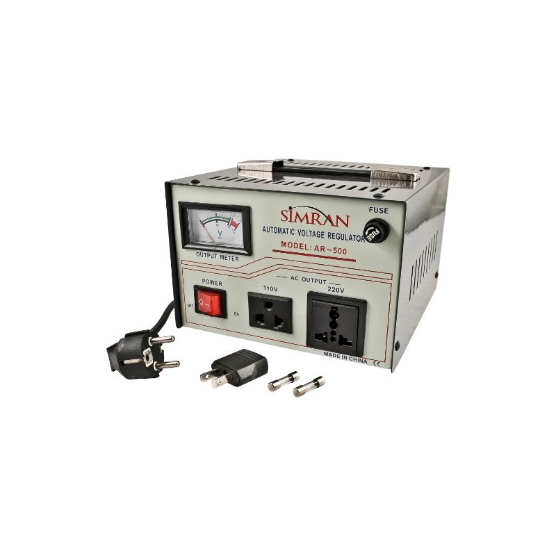 Simran 500 Watt 110v to 220v Step Up Down Voltage
