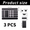 Pack of 3 Protective Film Bicycle Frame, Frame Protection Film