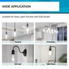 Hizashi Vintage LED Light Bulb Dimmable, 6W Equivalent 60W, 5000k
