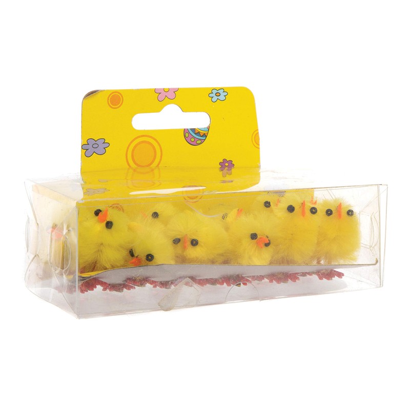 Baker Ross Fluffy Mini Chicks - Easter Decoration - for