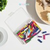 OMNISAFE 5x7 Photo Storage Cases, Plastic Craft Storage Container, Acid-Free
