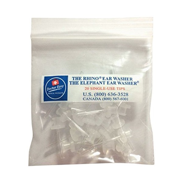 Doctor Easy Ear Replacement Tips 20 Per Bag
