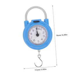 Beavorty Portable High Precision Hanging Scale for Luggage Durable Bag Scale with Hook User Friendly Design for Travel Outdoor Use Accurate Weight Measurement for Easy Packing