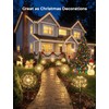 Brightown 150LED Solar Garden Lights Outdoor, 8 Modes 2 Pack