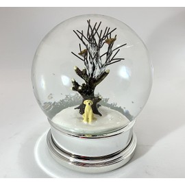 Heaven Sends Golden Labrador Christmas Snow Globe