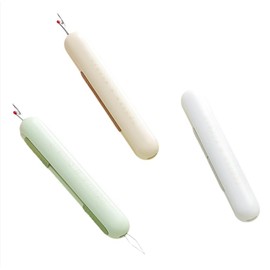2 In 1 Needle Threader Seam Ripper, Threader for Threading and Unthreading Seam Ripper, Sewing Supplies, 3 Colors