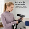 BarberBoss Mini Massage Gun with Pressure Sensor, 5 Intensity Levels