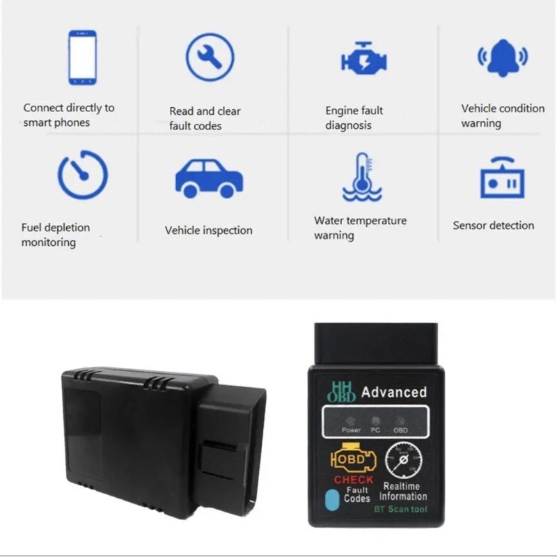 Eonon OBDII Scanner Bluetooth, ELM327 Scan Tool Diagnostic Scanner Car