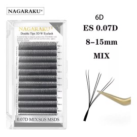 Nagaraku Pestañas Nagaraku W 6d Cifrado Clover Fan