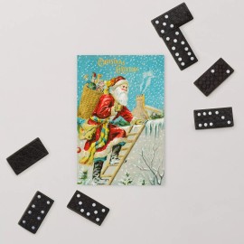 WalkTailHour.com Santa Delivering Christmas Presents - Standard Postcard