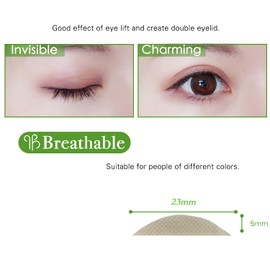 5MM Complexion Natural Invisible Single Side Eyelid Tape Stickers Medical-use Fiber Eyelid Lift Strip, Instant Eye Lift Without Surgery, Perfect for Uneven Mono-Eyelid
