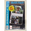 Holson Refill Pack 40 Pockets 4x6” With Memo & Negative