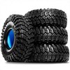 4PCS 1.9 Crawler Swamp Rubber Tires OD 4.53" for FCX10