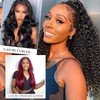 Deep Wave Clip-In Hair Extensions, Glueless Hair Extensions for Black