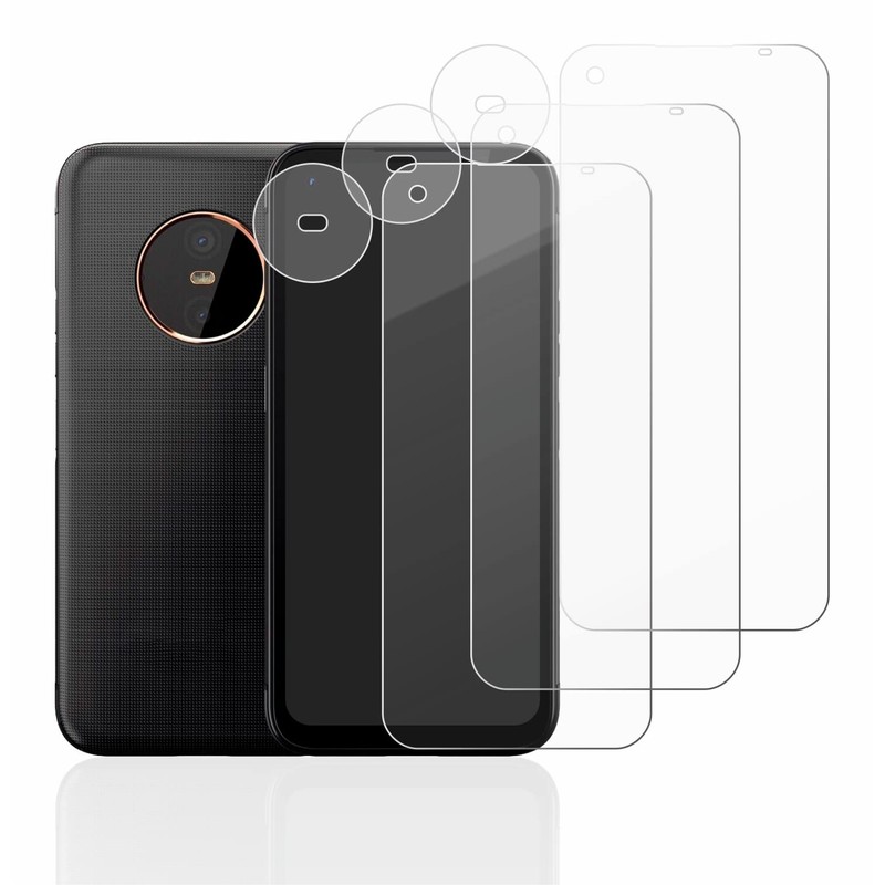 BROTECT Protective Glass for Gigaset GX6 (Display + Camera) (Pack