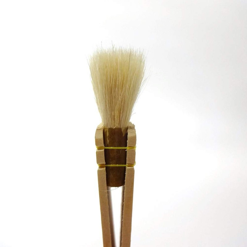 Hake City Brush, White Powder Brush, High Quality, Goat Hair,