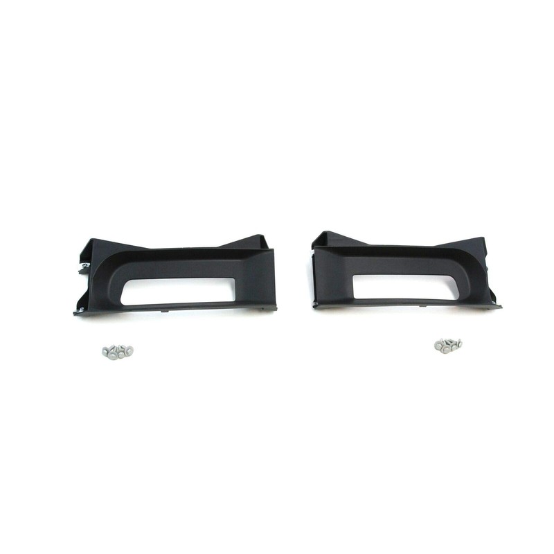 Threemom Tow Hook Bezels Black fits 2013-2018 Dodge Ram 1500